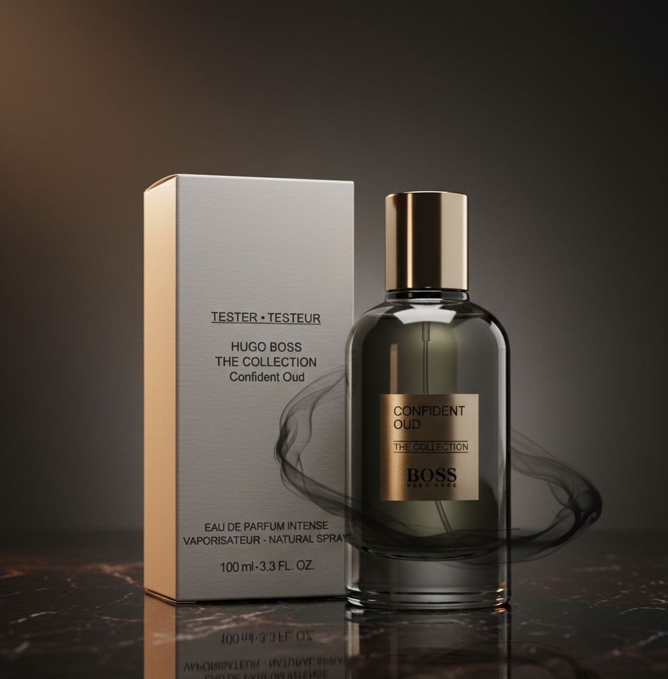 HUGO BOSS BOSS THE COLLECTION CONFIDENT OUD (M) EDP INTENSE 100ML TESTER